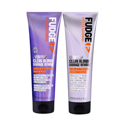 Fudge Fudge Everyday Clean Blonde Damage Rewind Duo Set