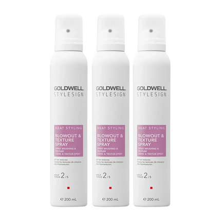 Goldwell Goldwell Blowout & Texture Spray Triple Set