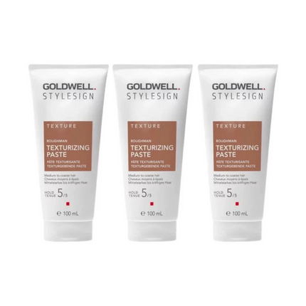 Goldwell Goldwell Roughman Texturizing Paste Triple Set