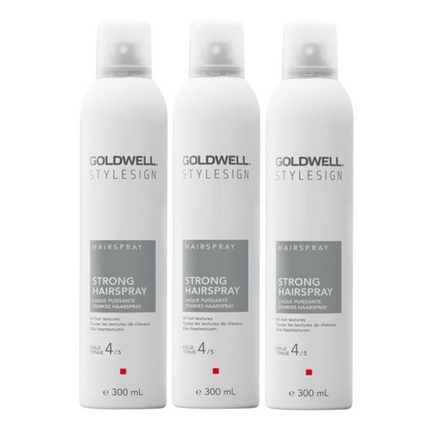 Goldwell Goldwell Strong Hairspray Triple Set (3x300ml)