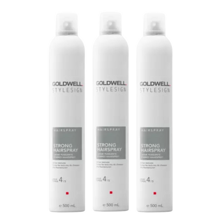 Goldwell Goldwell Strong Hairspray Triple Set (3x500ml)