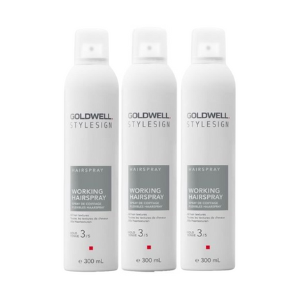 Goldwell Goldwell Working Hairspray Triple Set (3x300ml)