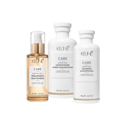 Keune Satin Oil Triple Set Default kopen bij Hairwebshop