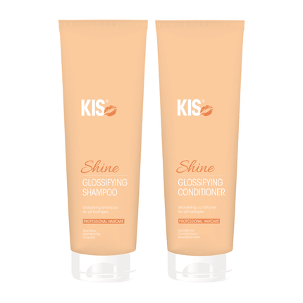 KIS Shine Glossifying Duo Set 300+250ml kopen bij Hairwebshop