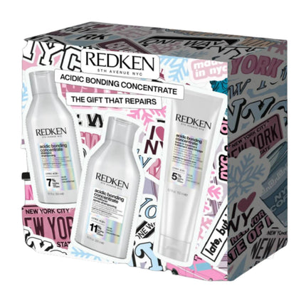 Redken Acidic Bonding Concentrate Giftset 300+300+150ml kopen bij Hairwebshop