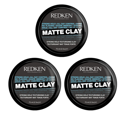 Redken Redken Matte Rough Clay Triple Set