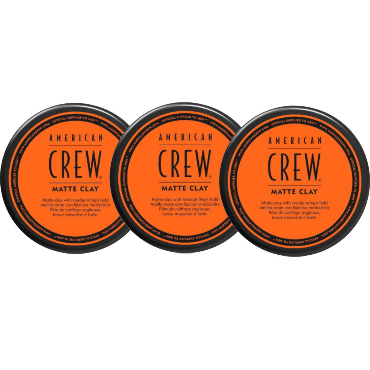 American Crew American Crew Matte Clay Triple Set