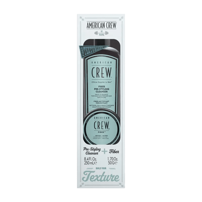 American Crew Fiber Pre - Styling Duo Giftset 250ml+50gr kopen bij Hairwebshop