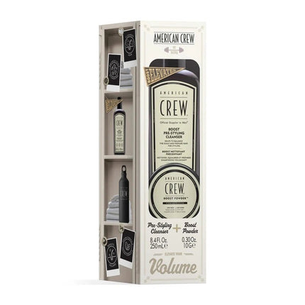 American Crew Pre - Styling Boost Duo Giftset 250ml+10gr kopen bij Hairwebshop