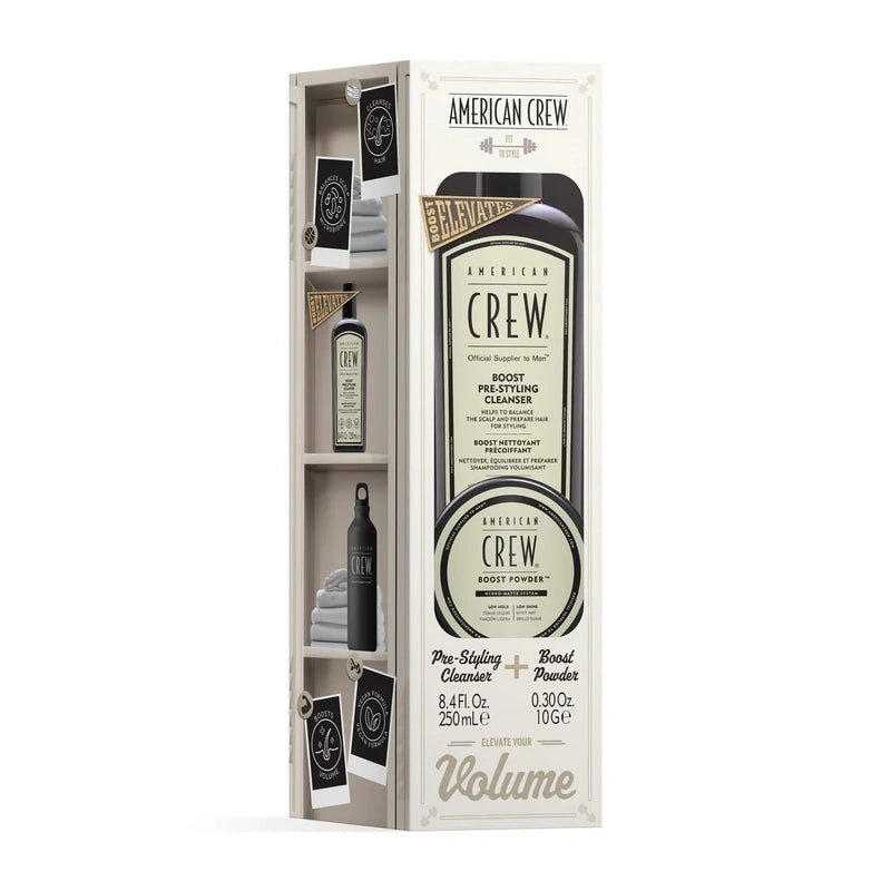 American Crew Pre - Styling Boost Duo Giftset 250ml+10gr kopen bij Hairwebshop