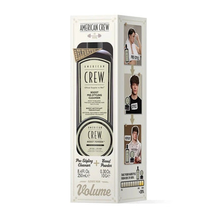 American Crew Pre - Styling Boost Duo Giftset 250ml+10gr kopen bij Hairwebshop
