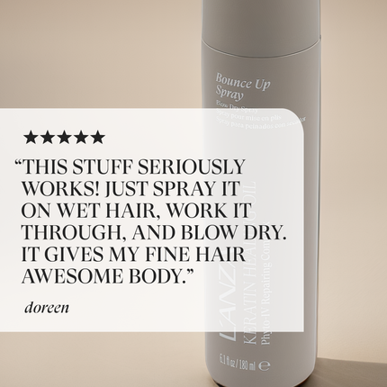 LANZA Keratin Healing Oil Bounce Up Spray