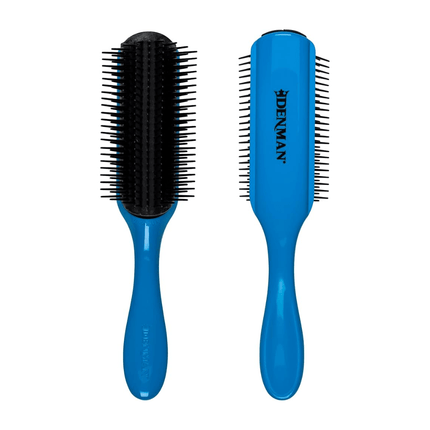 Denman D4 Large Styling Borstel 9 Rijen Santorini Blue kopen bij Hairwebshop