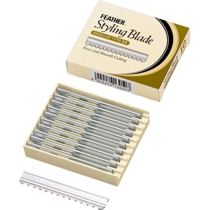Feather Styling Blades 10 Stuks