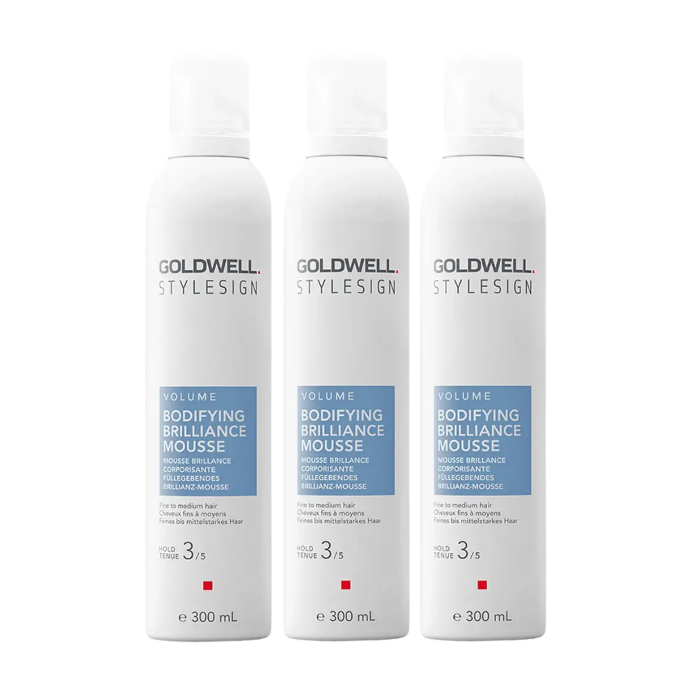 Goldwell Goldwell Bodifying Brilliance Mousse Triple Set