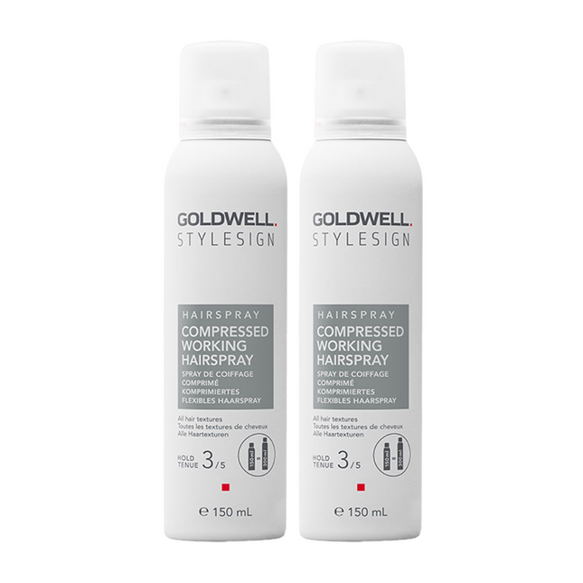 Goldwell Goldwell Compressed Working Hairspray Duo Set