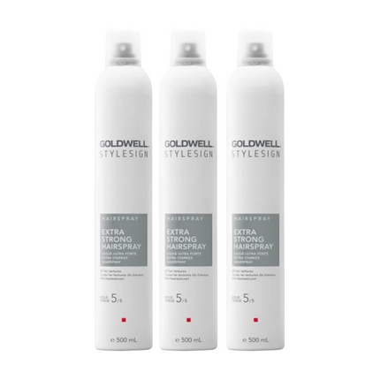 Goldwell Goldwell Extra Strong Hairspray Triple Set (3x500ml)