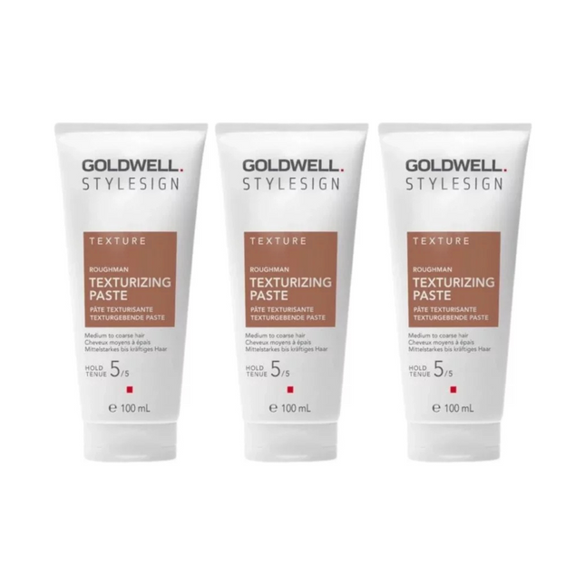 Goldwell Goldwell Roughman Texturizing Paste Triple Set