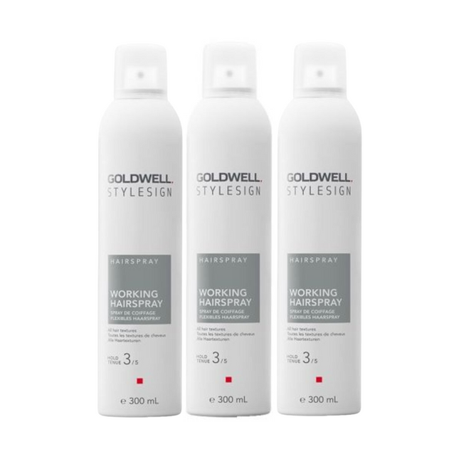 Goldwell Goldwell Working Hairspray Triple Set (3x300ml)