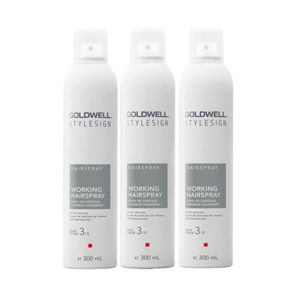 Goldwell Goldwell Working Hairspray Triple Set (3x300ml)