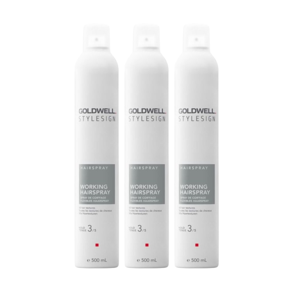 Goldwell Goldwell Working Hairspray Triple Set (3x500ml)