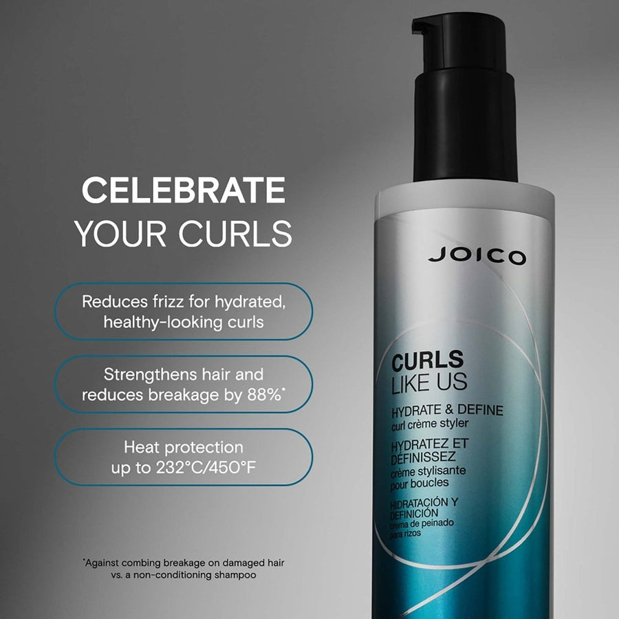 Joico Curls Like Us Smooth & Bounce Curl Hydrating Foam 200ml kopen bij Hairwebshop