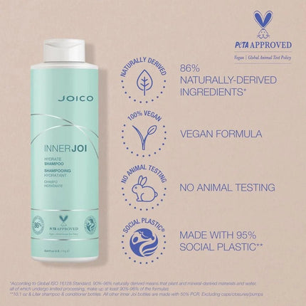 Joico InnerJoi Hydration Shampoo 300ml kopen bij Hairwebshop
