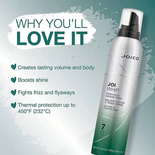 Joico JoiWhip Firm-Hold Foam 300ml kopen bij Hairwebshop