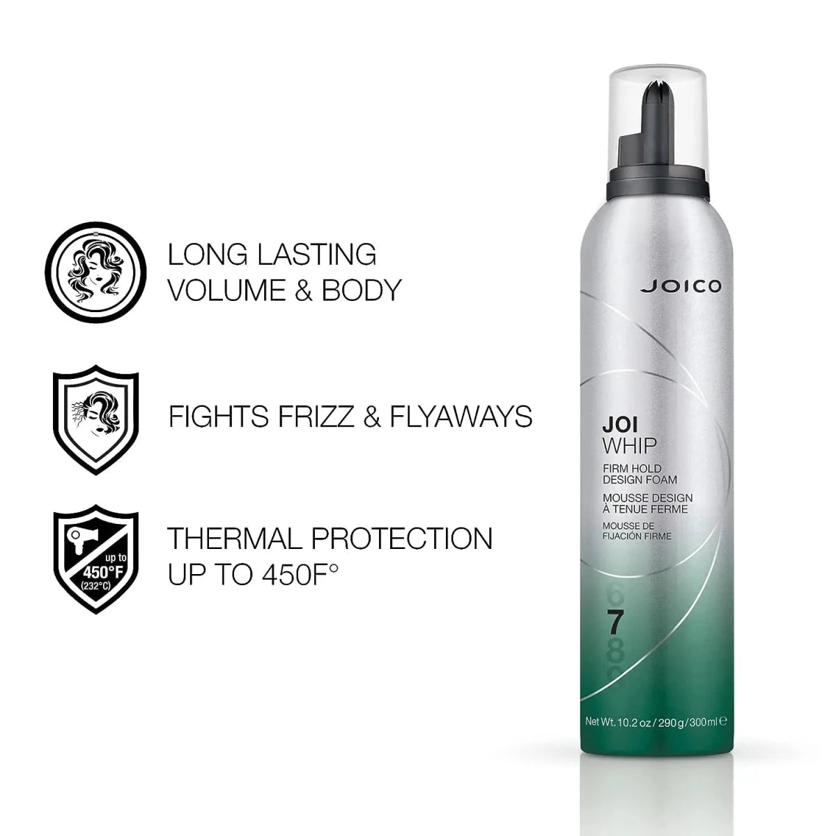 Joico Powerwhip Whipped Foam 300ml kopen bij Hairwebshop