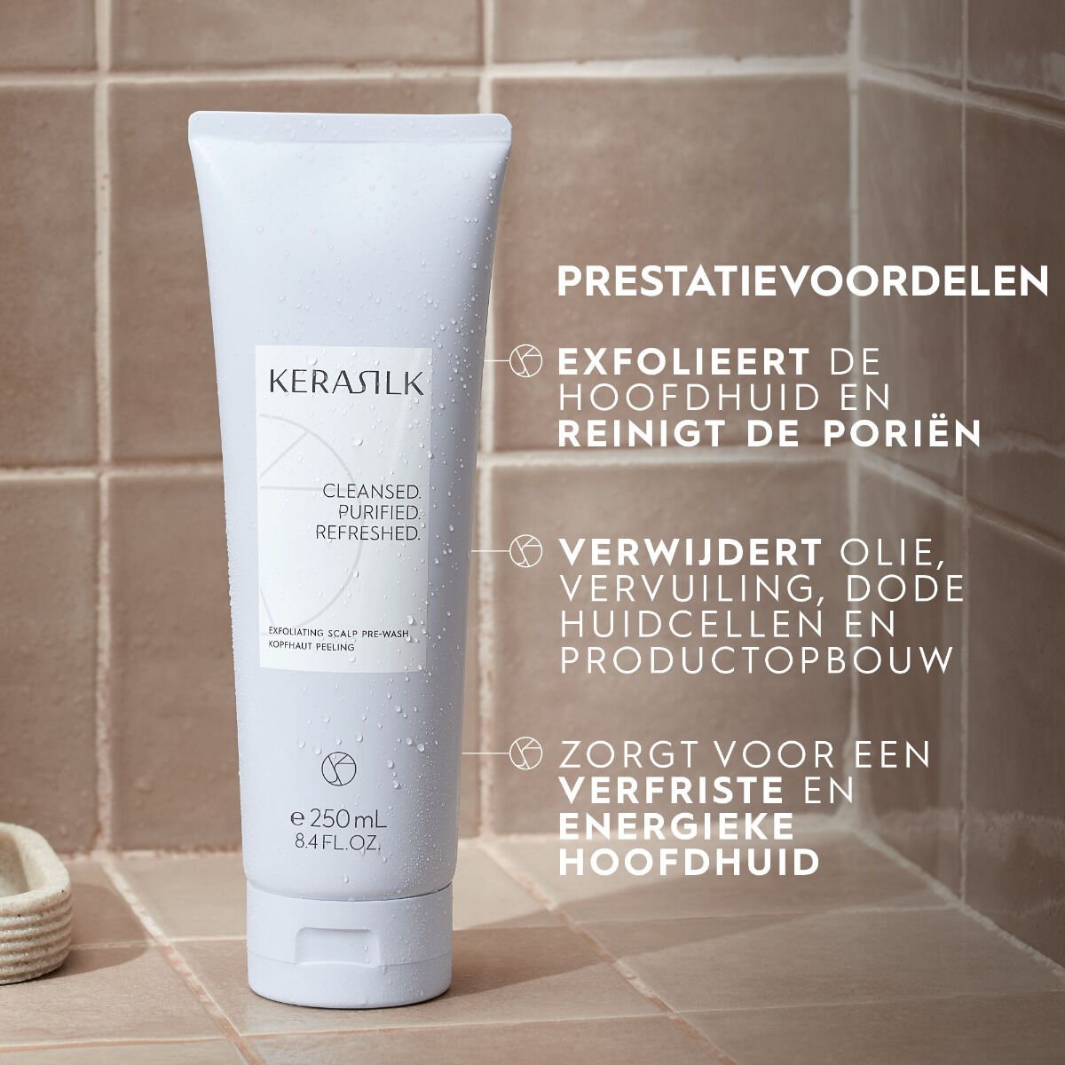 Kerasilk Exfoliating Scalp Pre-Wash 250ml kopen bij Hairwebshop