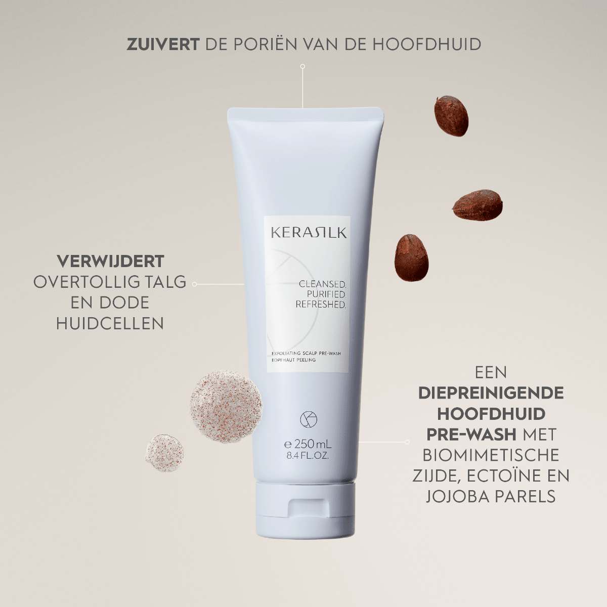 Kerasilk Exfoliating Scalp Pre-Wash 250ml kopen bij Hairwebshop