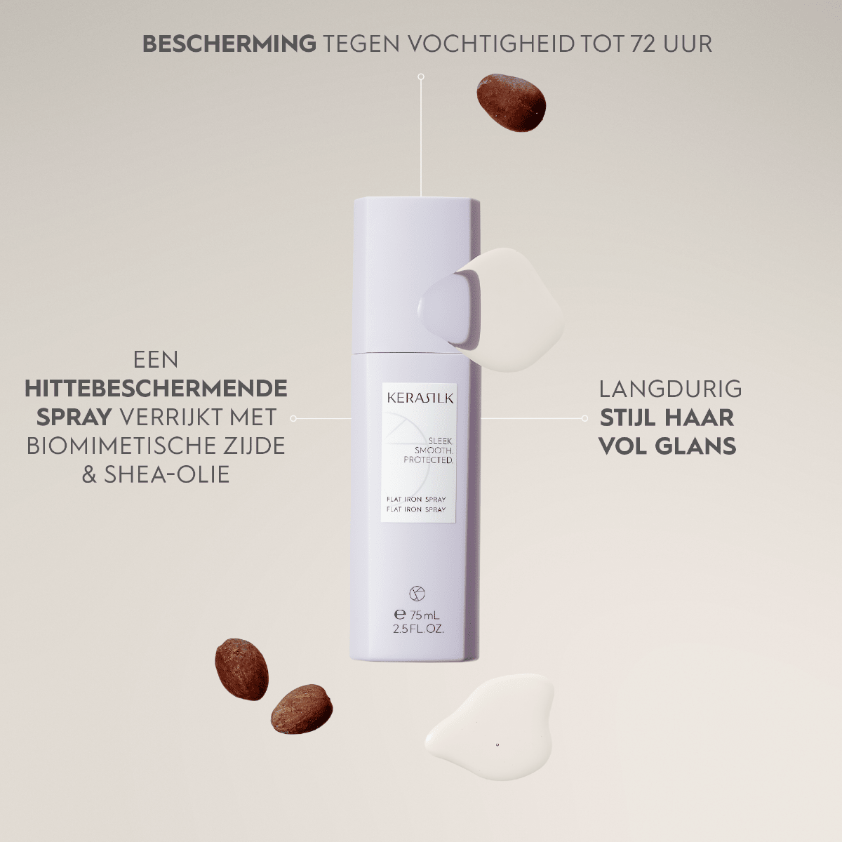 Kerasilk Flat Iron Spray 75ml kopen bij Hairwebshop
