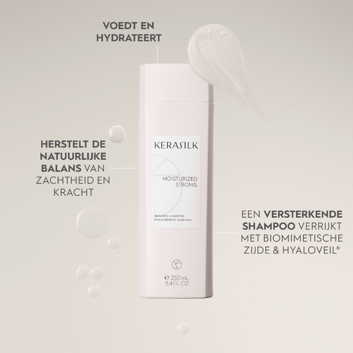 Kerasilk Repairing Shampoo 750ml kopen bij Hairwebshop