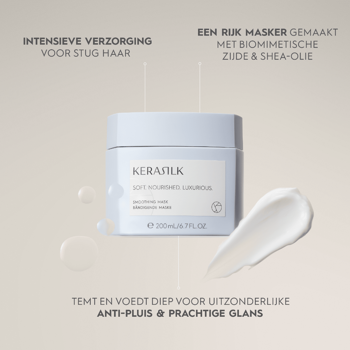 Kerasilk Smoothing Mask 500ml kopen bij Hairwebshop