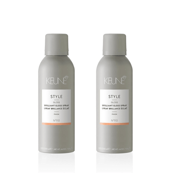 Keune Brilliant Gloss Spray Duo Set (2x200ml) Default kopen bij Hairwebshop