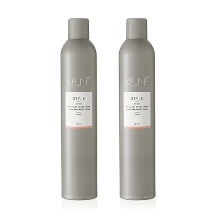 Keune Brilliant Gloss Spray Duo Set (2x500ml) Default kopen bij Hairwebshop
