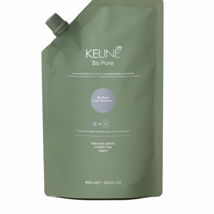 Keune So Pure Cool Shampoo Refill 400ml kopen bij Hairwebshop