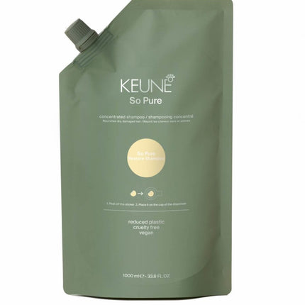 Keune So Pure Restore Shampoo Refill 1000ml kopen bij Hairwebshop