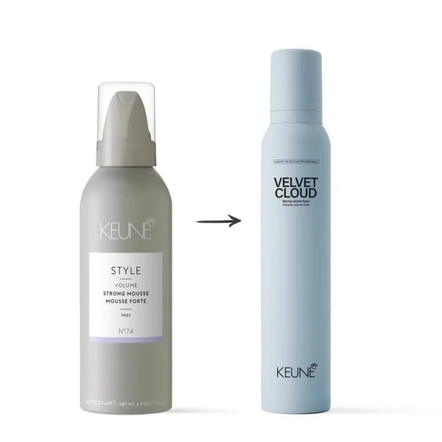 Keune Velvet Cloud Duo Set (500ml) Default kopen bij Hairwebshop