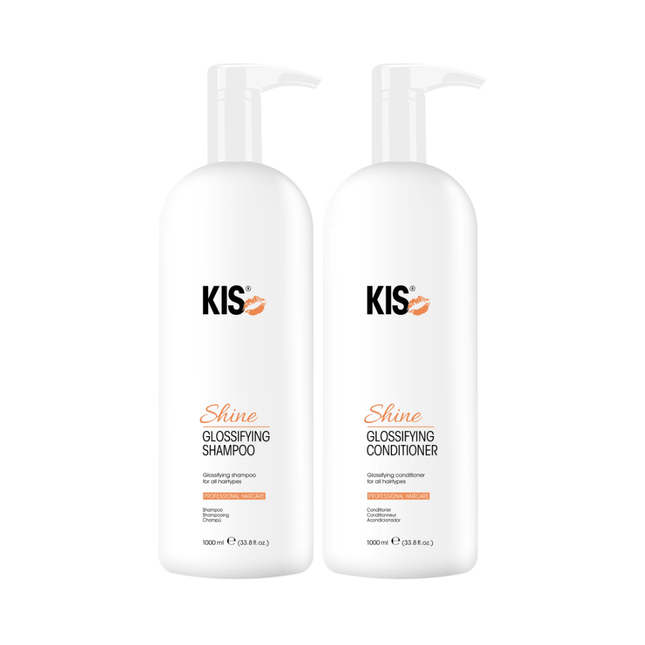 KIS Shine Glossifying Duo Liter Set 2x1000ml kopen bij Hairwebshop