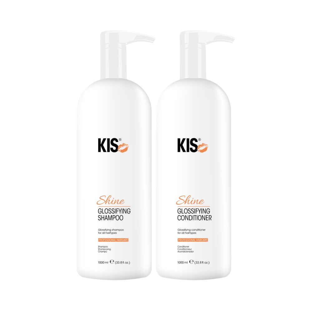 KIS Shine Glossifying Duo Liter Set 2x1000ml kopen bij Hairwebshop