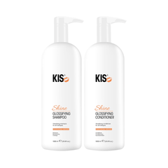 KIS Shine Glossifying Duo Liter Set 2x1000ml kopen bij Hairwebshop