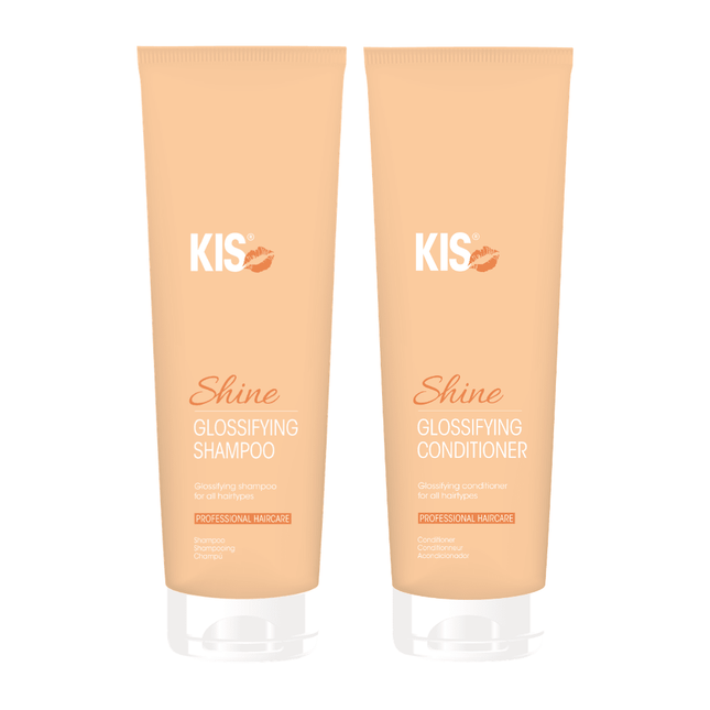 KIS Shine Glossifying Duo Set 300+250ml kopen bij Hairwebshop