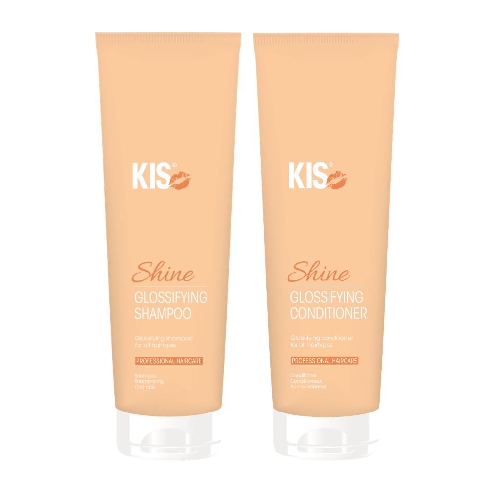KIS Shine Glossifying Duo Set 300+250ml kopen bij Hairwebshop