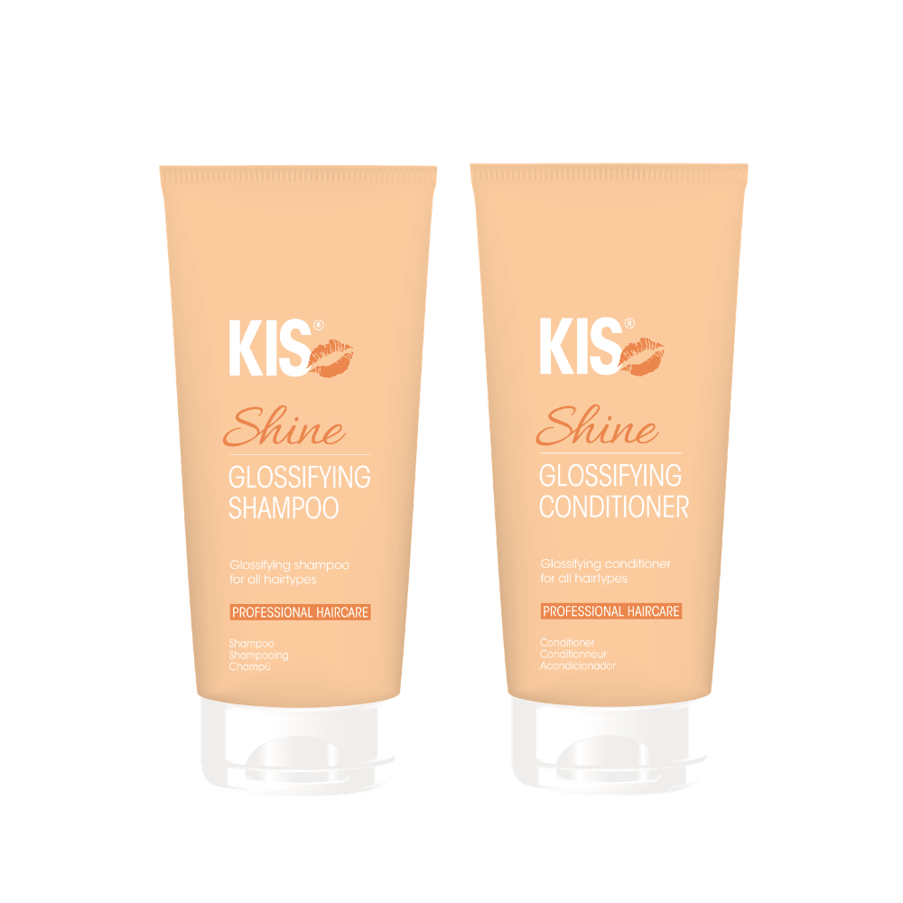 KIS Shine Glossifying Duo Travel Set 2x50ml kopen bij Hairwebshop