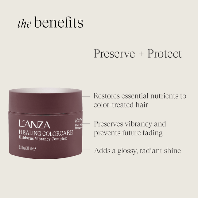 LANZA Healing Colorcare Hair Masque 200ml kopen bij Hairwebshop