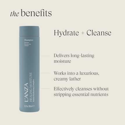 LANZA Healing Moisture Shampoo 950ml kopen bij Hairwebshop