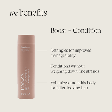 LANZA Healing Volume Conditioner 250ml kopen bij Hairwebshop
