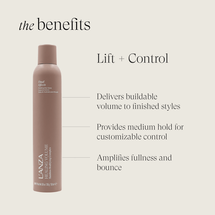 LANZA Healing Volume Final Effects 350ml kopen bij Hairwebshop
