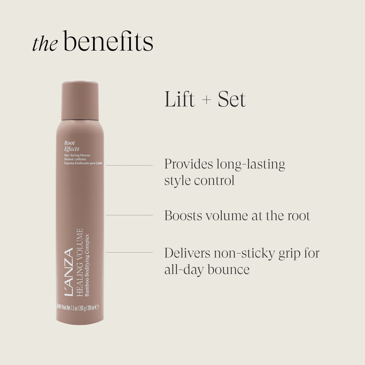 LANZA Healing Volume Root Effects 200ml kopen bij Hairwebshop